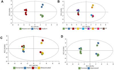 Effect of fermentation, malting and ultrasonication on sorghum, mopane worm and Moringa oleifera: improvement in their nutritional, techno-functional and health promoting properties